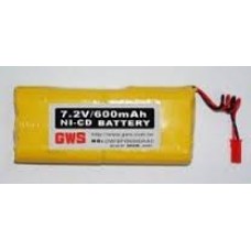 GWS-BATTERIA WEB0003 SANYO 7,2V.400 mAh nicd